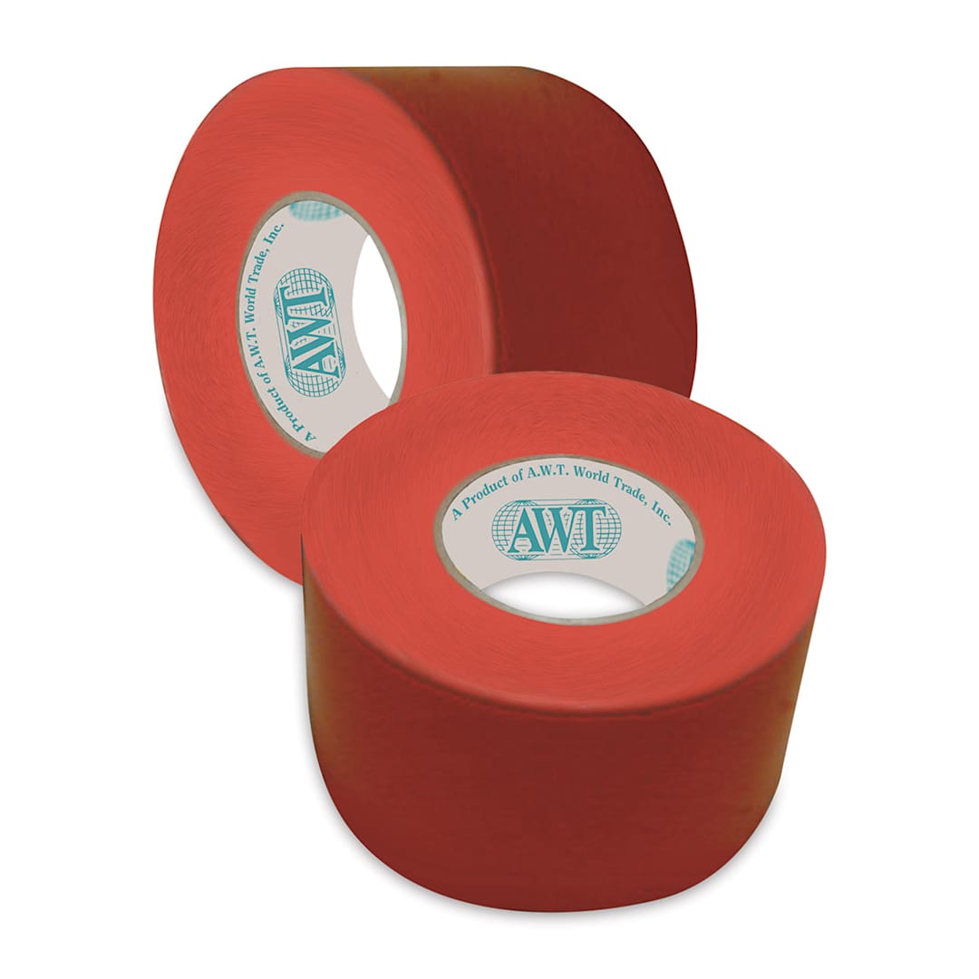 Open in modal - AWT Red Polyethylene Screen Tape - 3" x 36 Yards, Red
