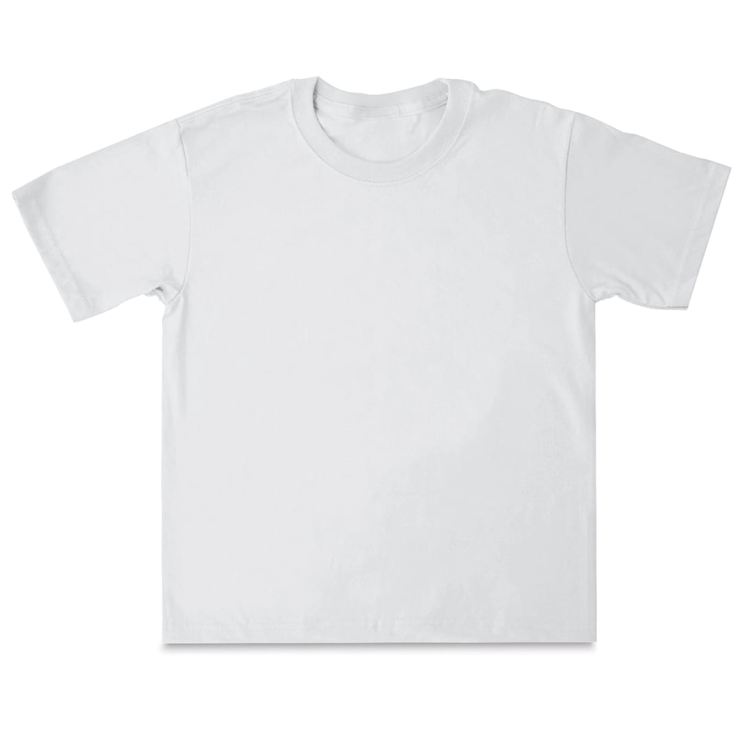 Open in modal - First Quality 50/50 T-Shirts, Youth Sizes - White Medium (10-12)