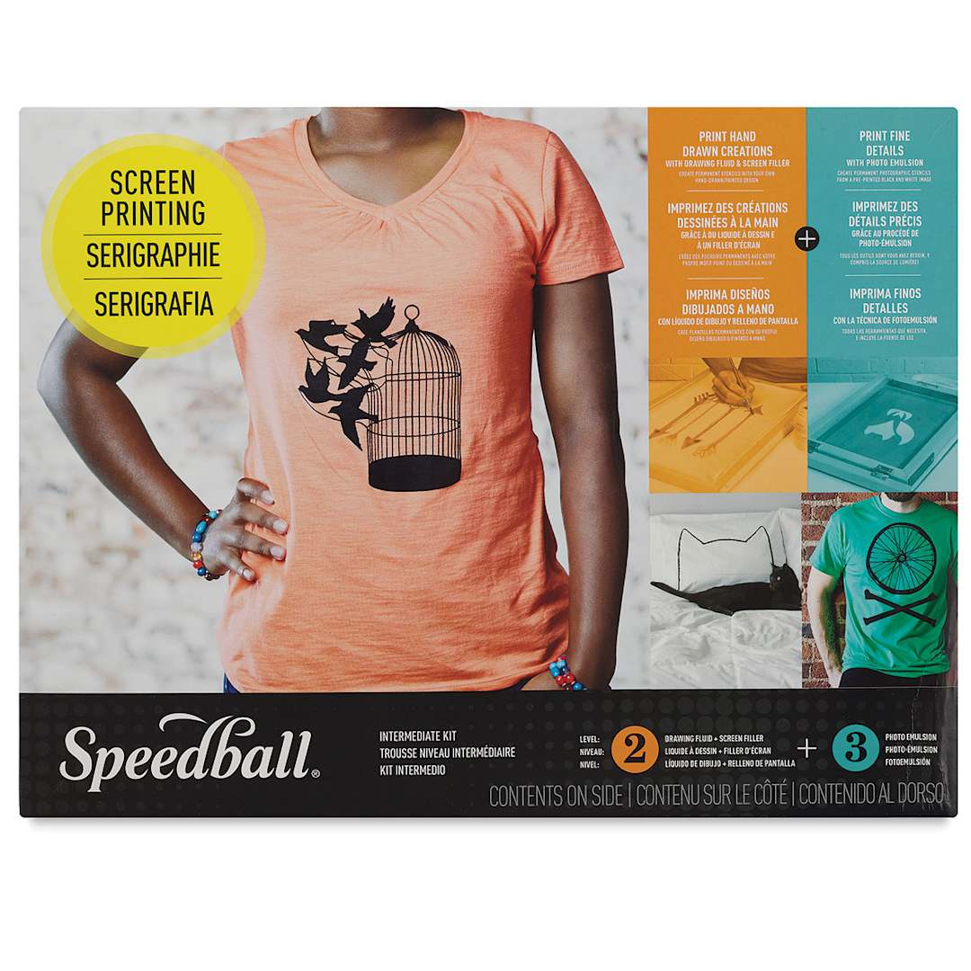 Open in modal - Speedball Intermediate Screen Printing Kit (Package front)