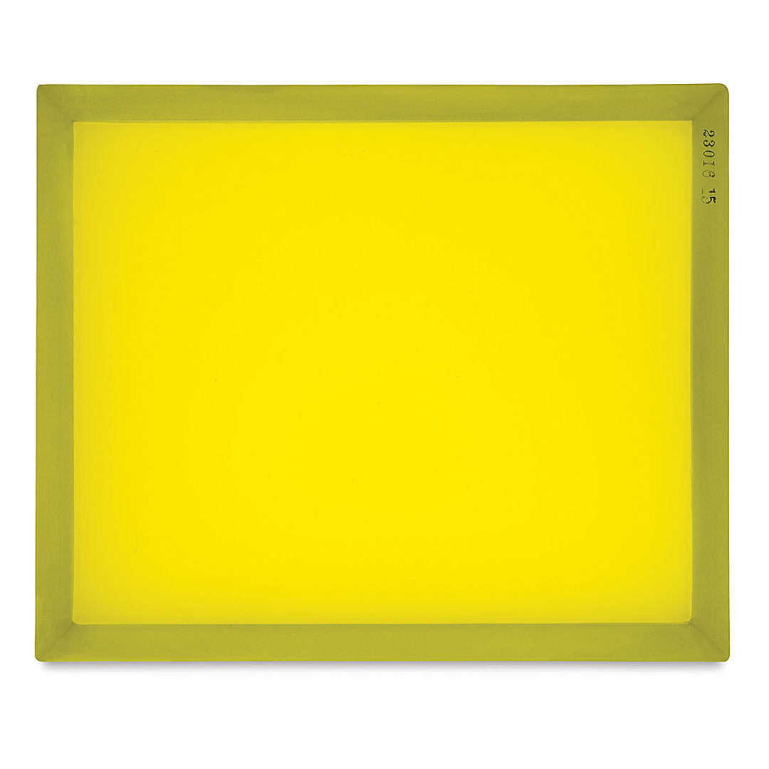 Open in modal - Speedball Screen Printing Frame - 230 Mesh, Yellow, 20" x 24"