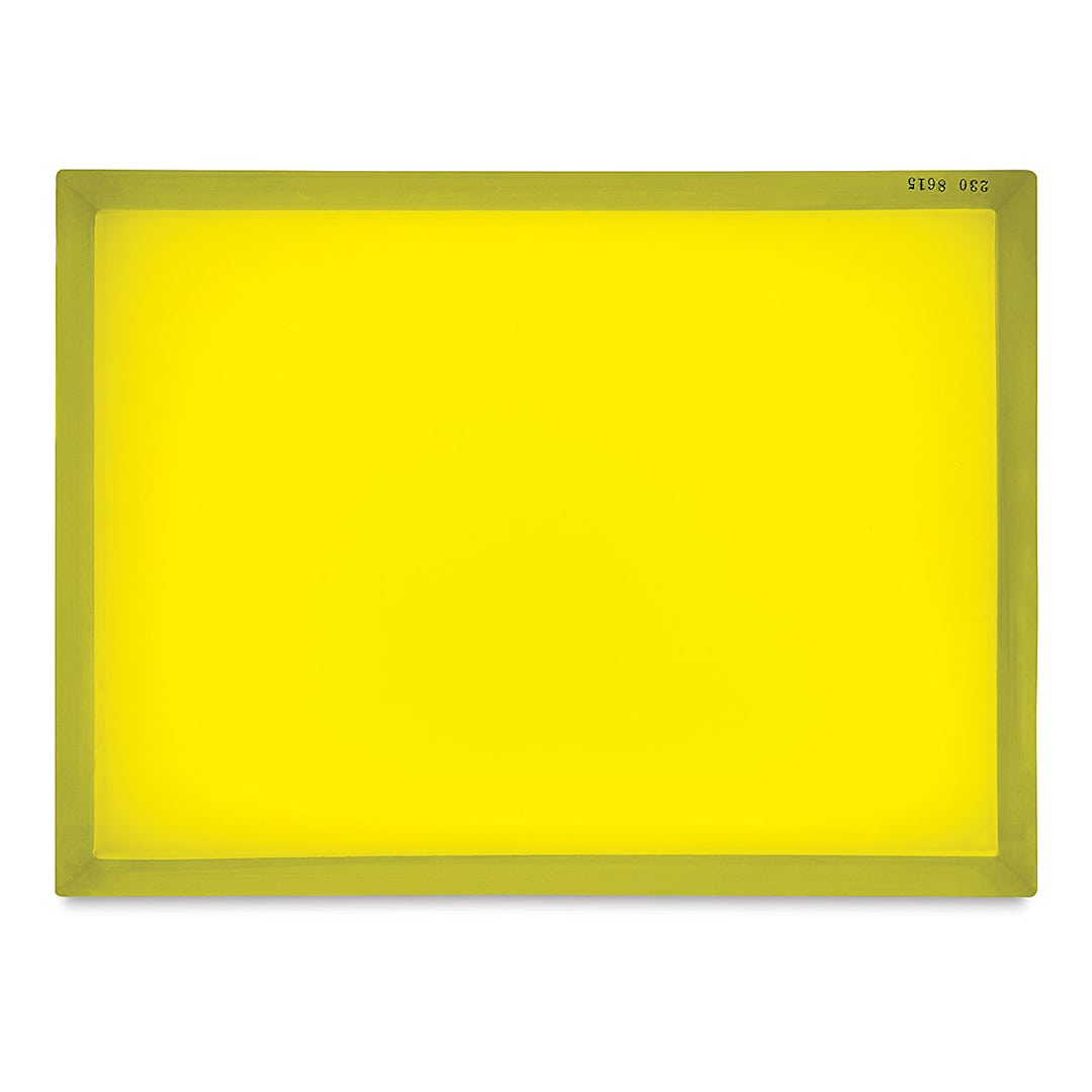 Open in modal - Speedball Screen Printing Frame - 230 Mesh, Yellow, 23" x 31"