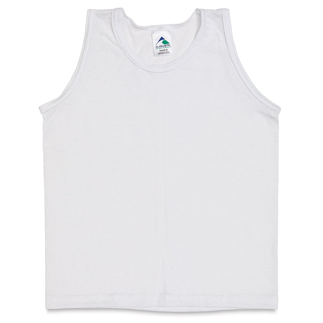 Open in modal - Youth Tank Top - White, Small