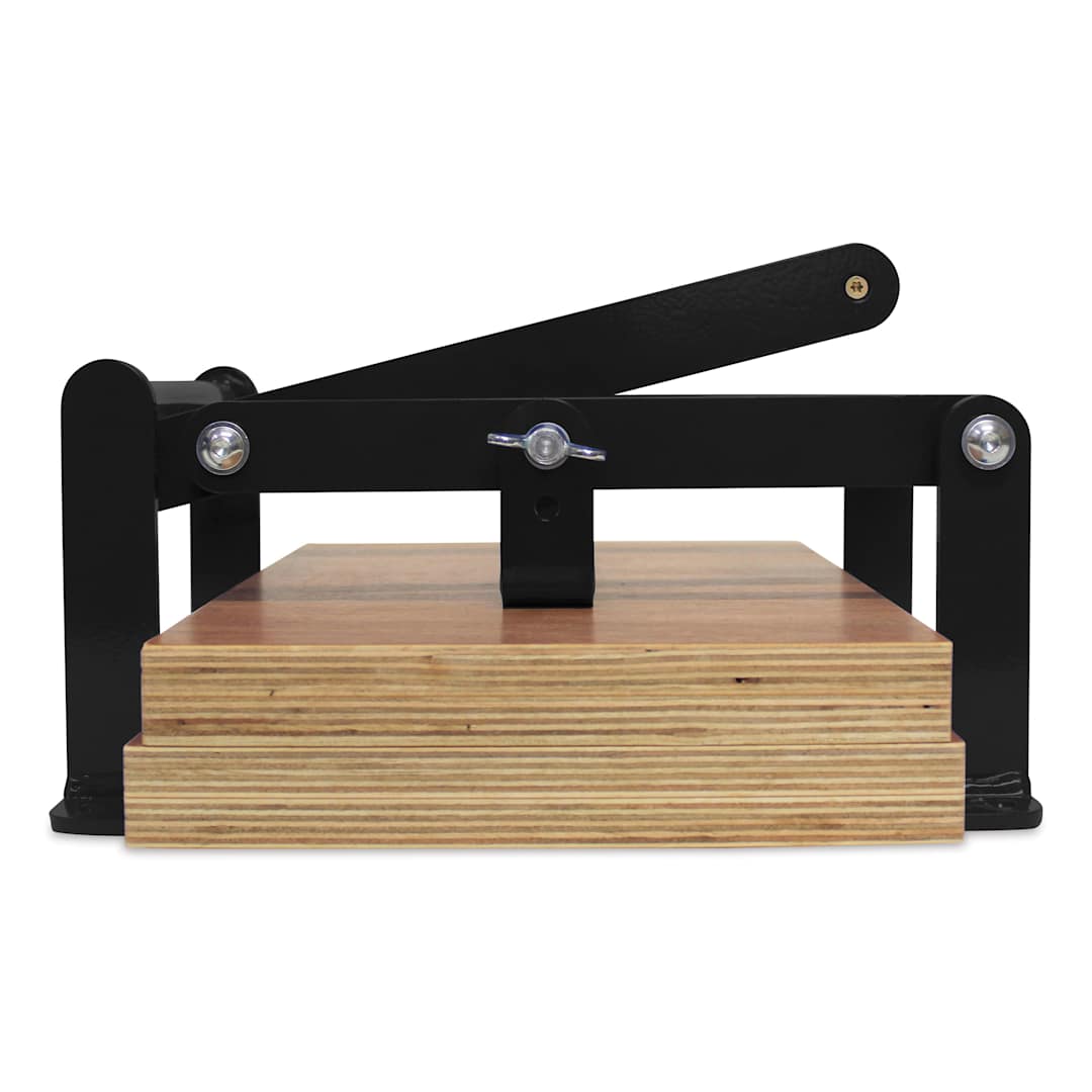 Open in modal - Woodzilla Hand Lino Press - Matte Black, 8-1/4" x 11-3/4"