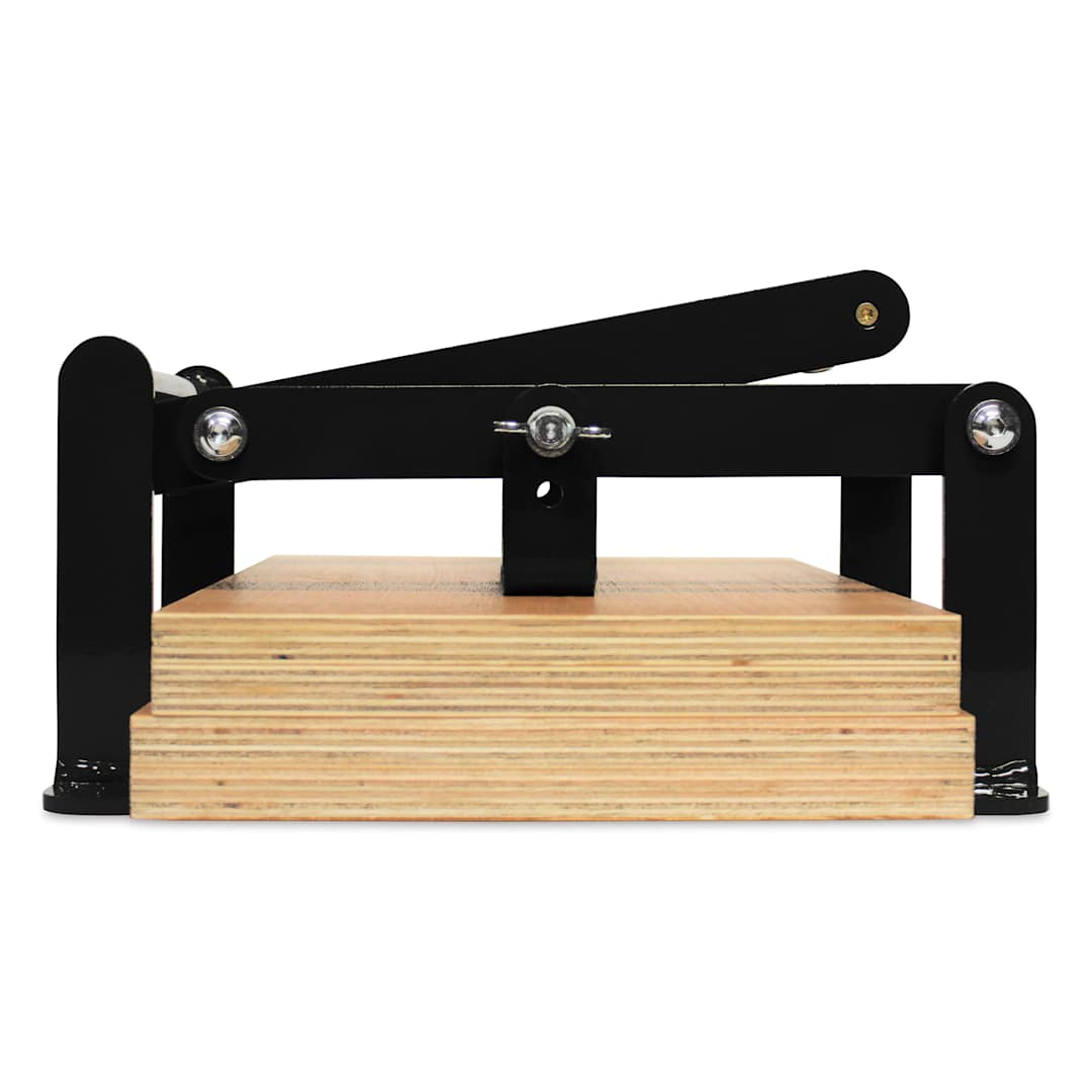 Open in modal - Woodzilla Hand Lino Press - Matte Black, 5-7/8" x 8-1/4"