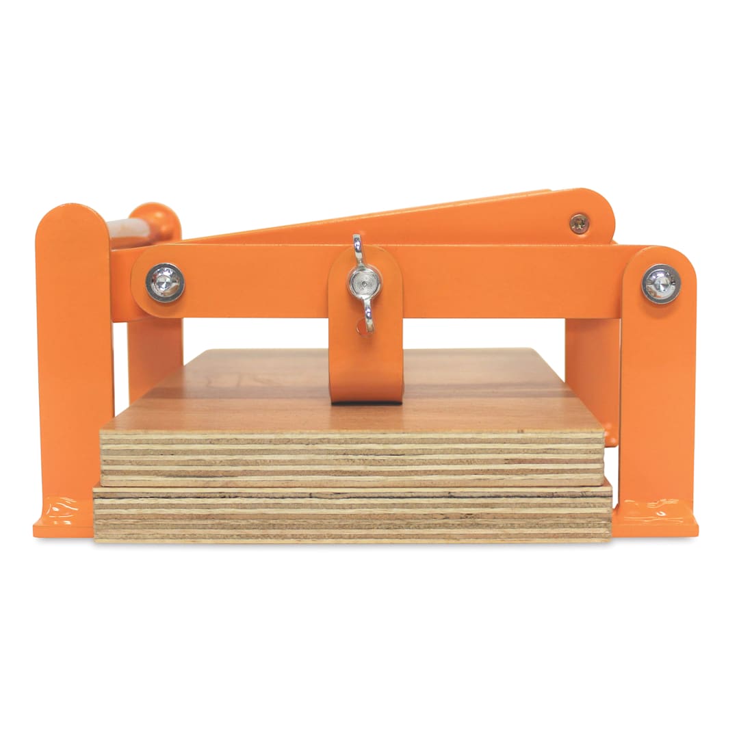 Open in modal - Woodzilla Hand Lino Press - Sunrise, 5-7/8" x 8-1/4"