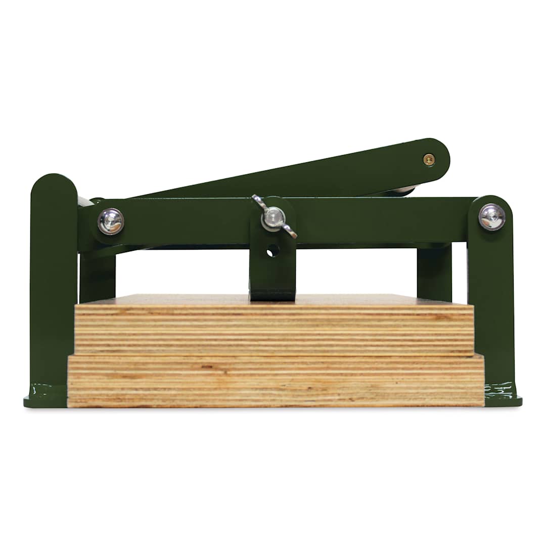 Open in modal - Woodzilla Hand Lino Press - Dark Green, 8-1/4" x 11-3/4"