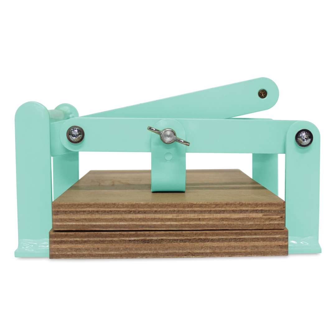 Open in modal - Woodzilla Hand Lino Press - Mint, 5-7/8" x 8-1/4"