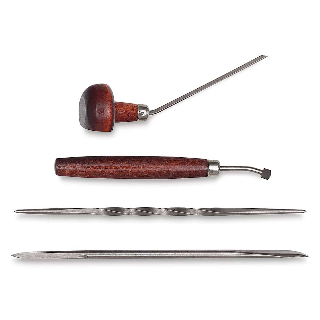 Open in modal - Intaglio Roulette Set - 4 Pieces