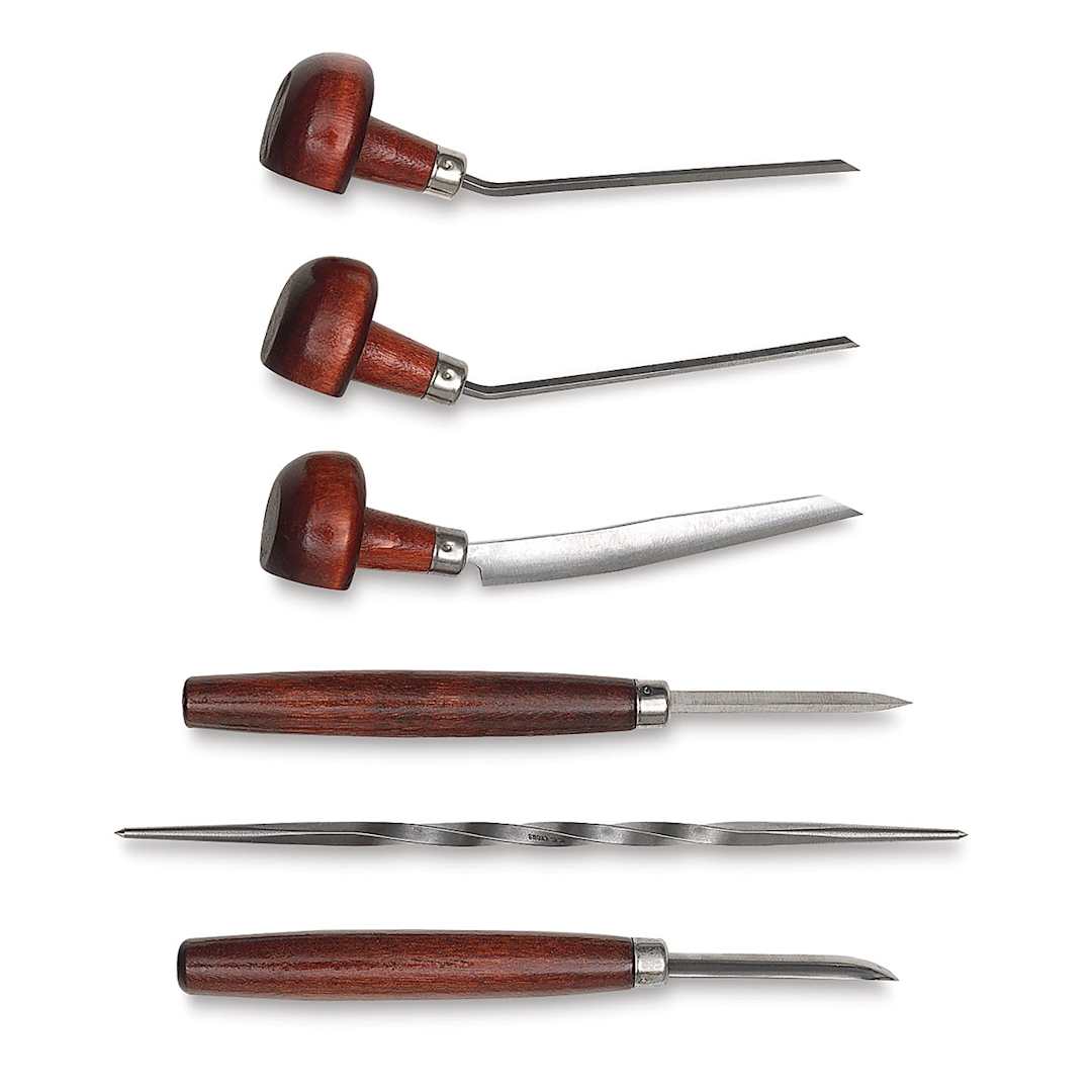 Open in modal - Intaglio Etching Set - 6 Pieces