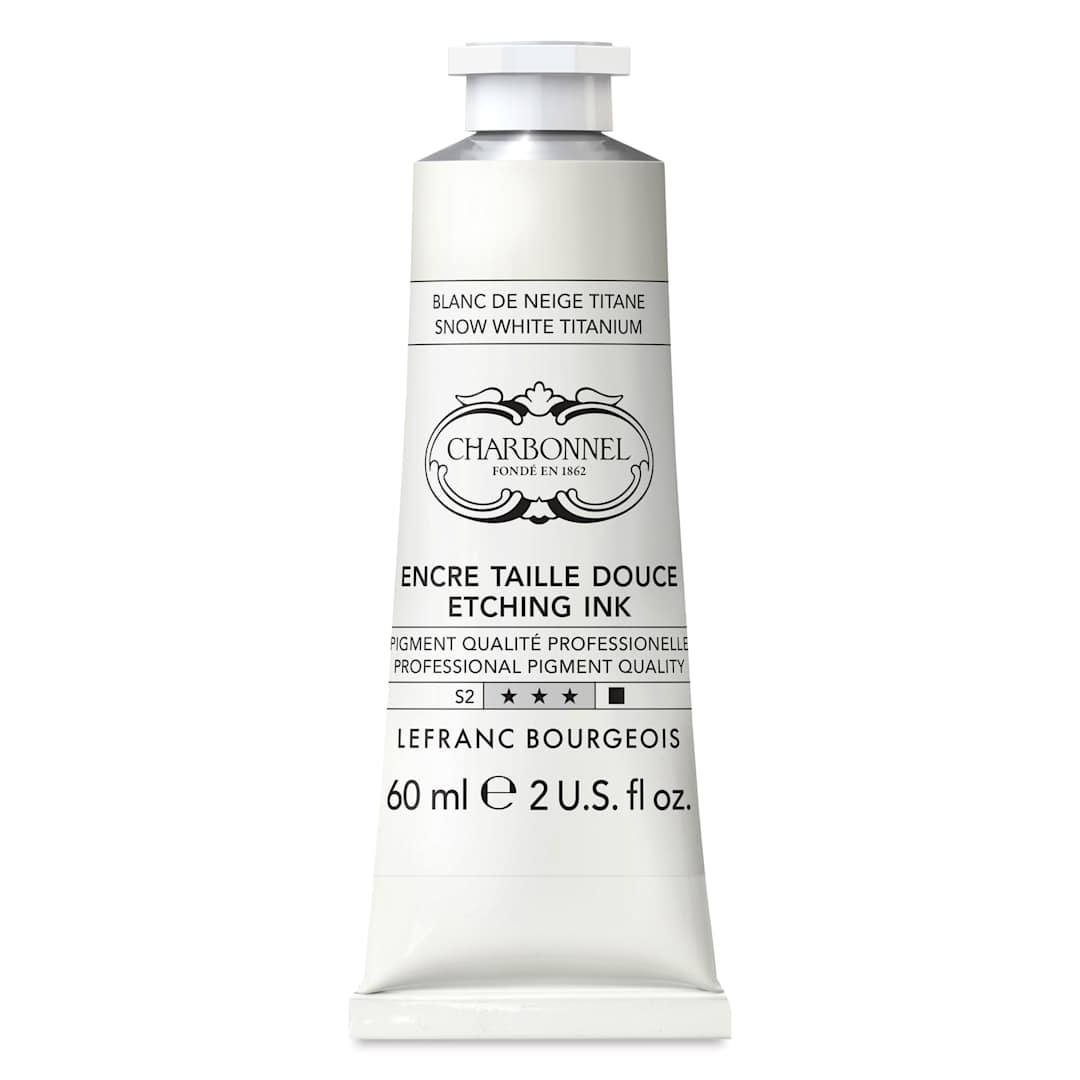 Open in modal - Charbonnel Etching Ink - Snow White Titanium, 60 ml