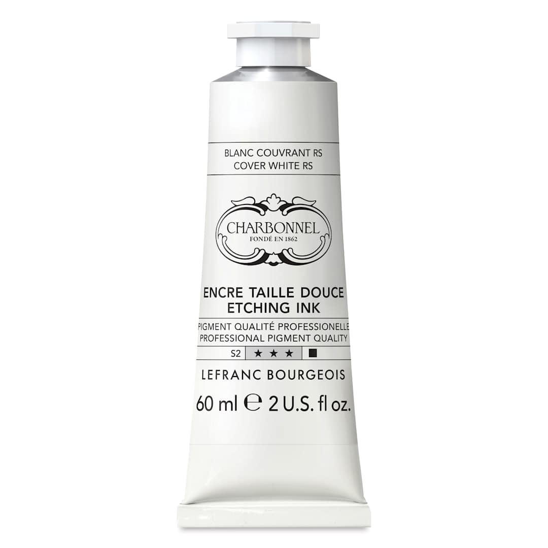 Open in modal - Charbonnel Etching Ink - Covering White, 60 ml
