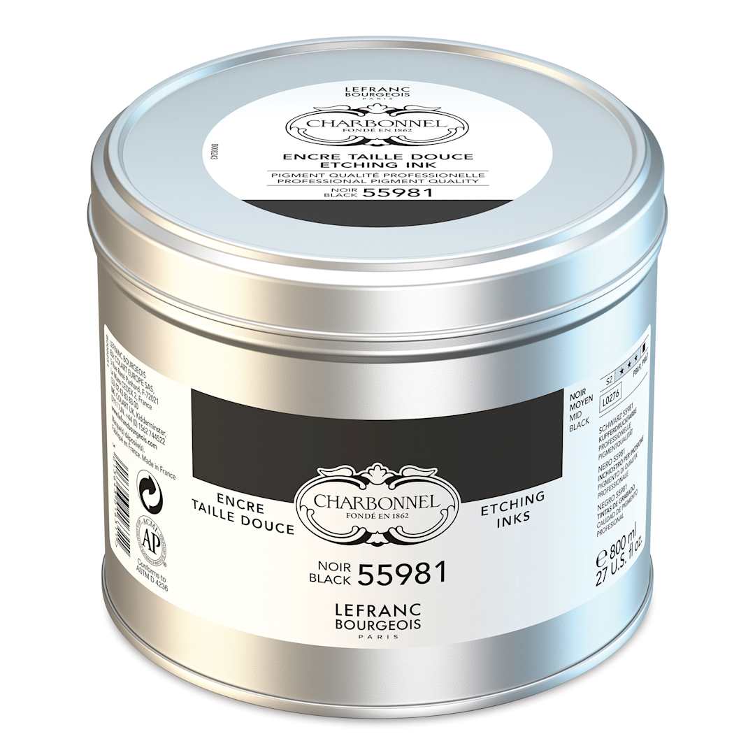Open in modal - Charbonnel Etching Ink - Black Universal, 800 ml