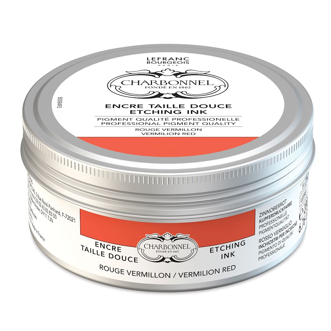 Open in modal - Charbonnel Etching Ink - Vermilion Red, 200 ml