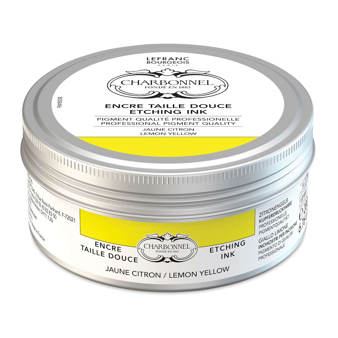 Open in modal - Charbonnel Etching Ink - Lemon Yellow, 200 ml