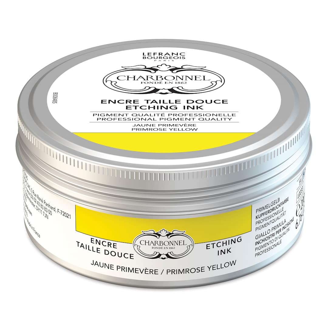 Open in modal - Charbonnel Etching Ink - Primrose Yellow, 200 ml