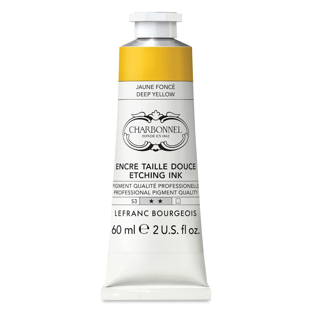 Open in modal - Charbonnel Etching Ink - Deep Yellow, 60 ml