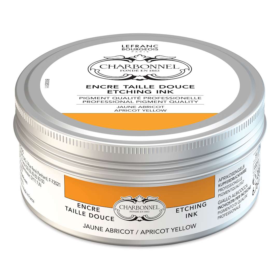 Open in modal - Charbonnel Etching Ink - Apricot Yellow, 200 ml