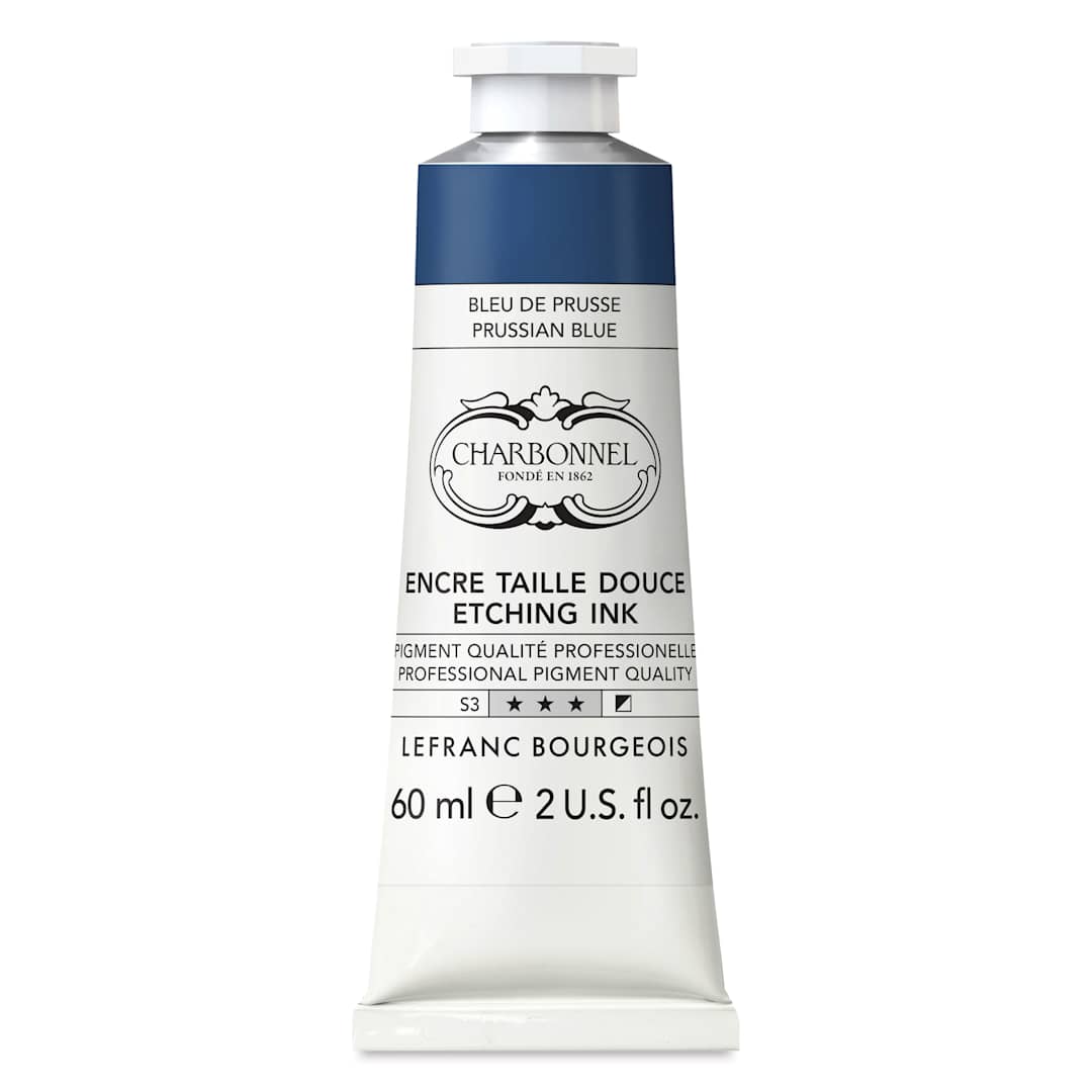 Open in modal - Charbonnel Etching Ink - Prussian Blue, 60 ml
