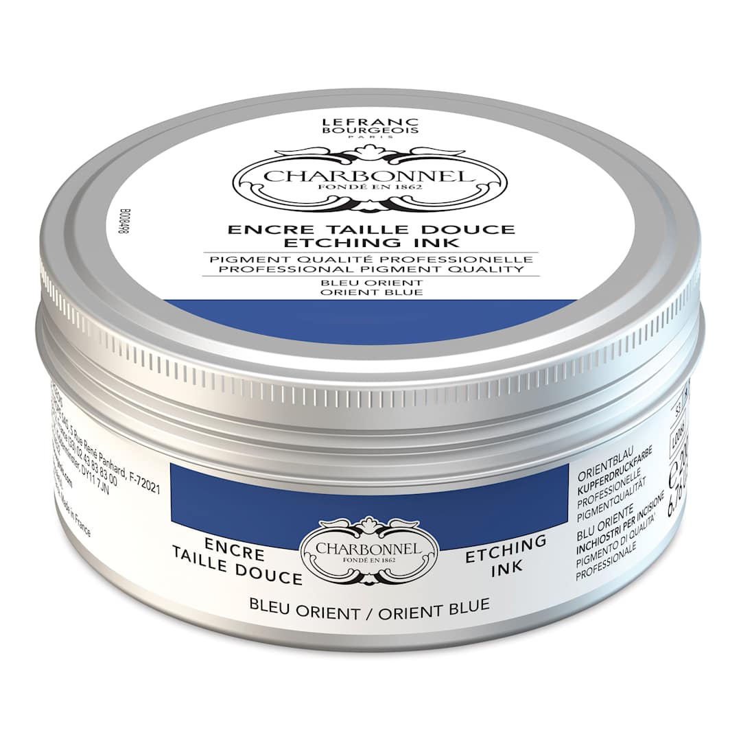 Open in modal - Charbonnel Etching Ink - Oriental Blue, 200 ml