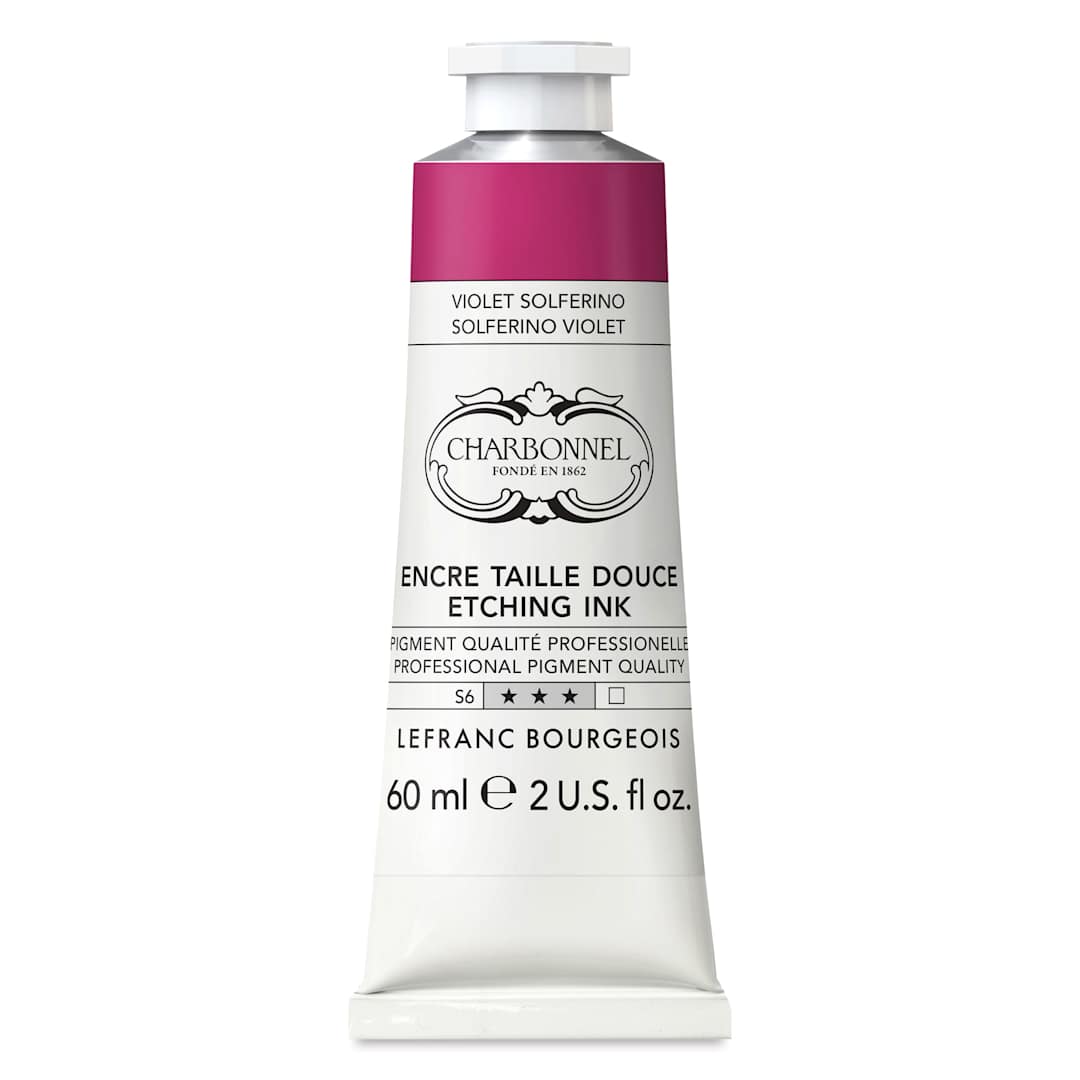 Open in modal - Charbonnel Etching Ink - Solferino Violet, 60 ml