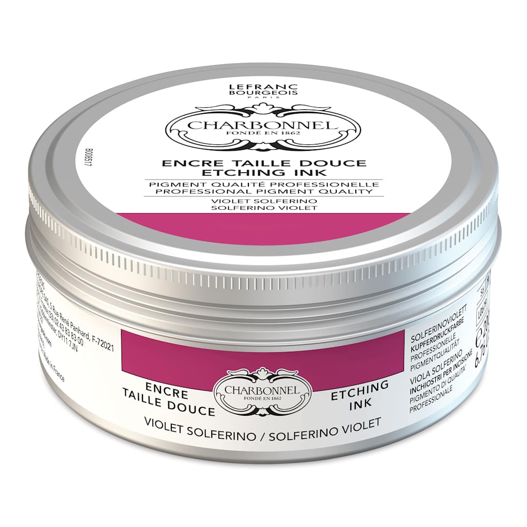 Open in modal - Charbonnel Etching Ink - Solferino Violet, 200 ml
