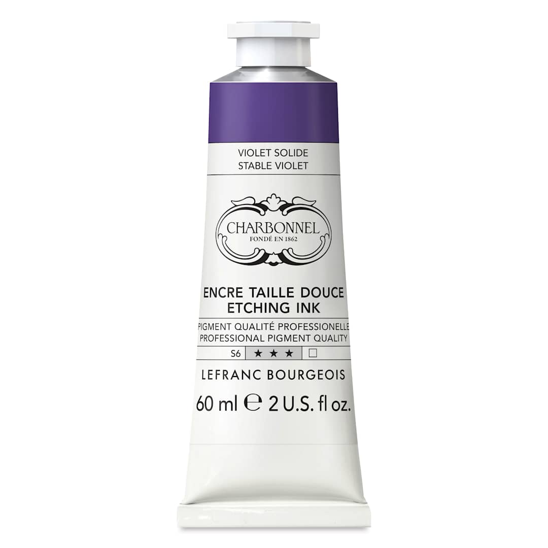 Open in modal - Charbonnel Etching Ink - Stable Violet, 60 ml