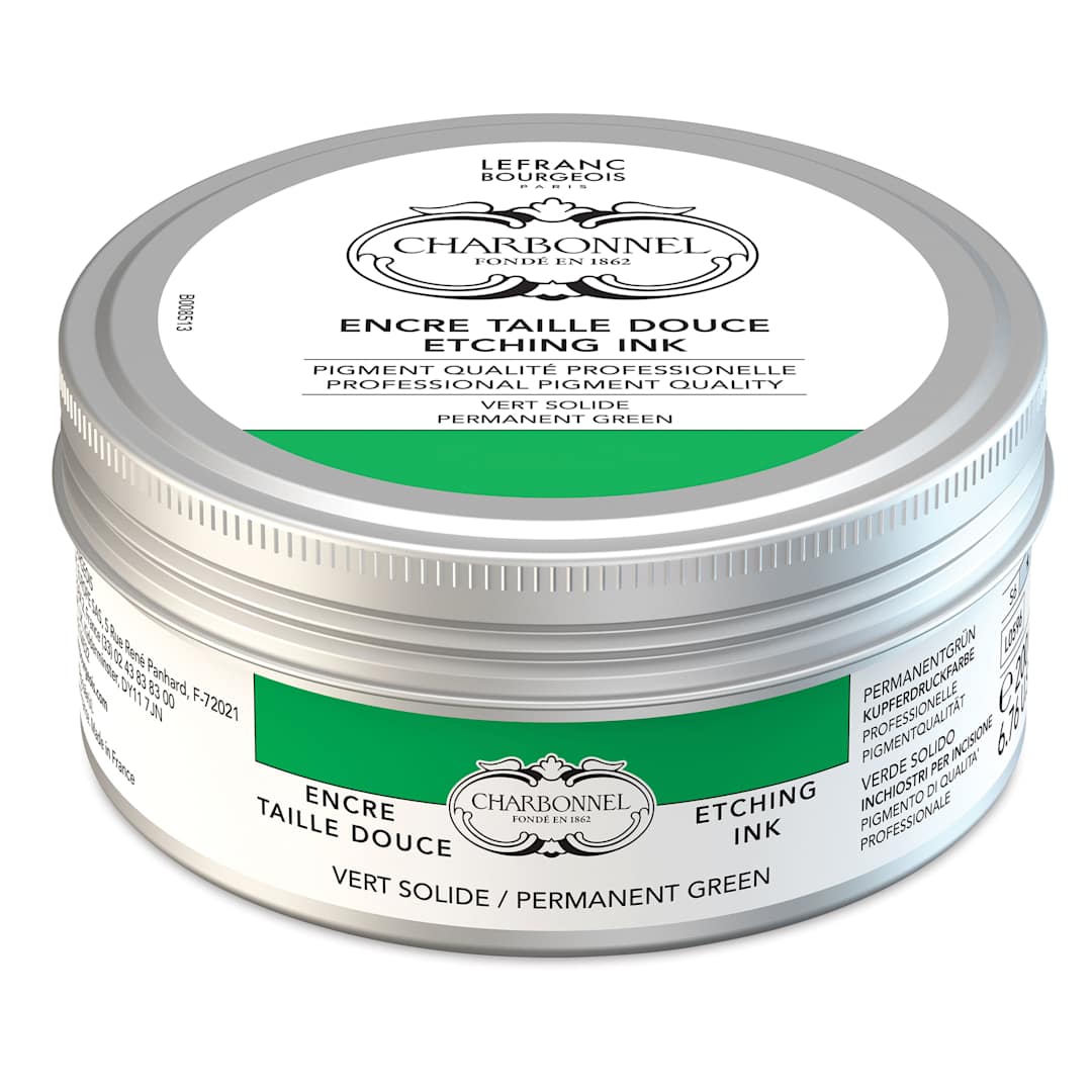Open in modal - Charbonnel Etching Ink - Permanent Green, 200 ml
