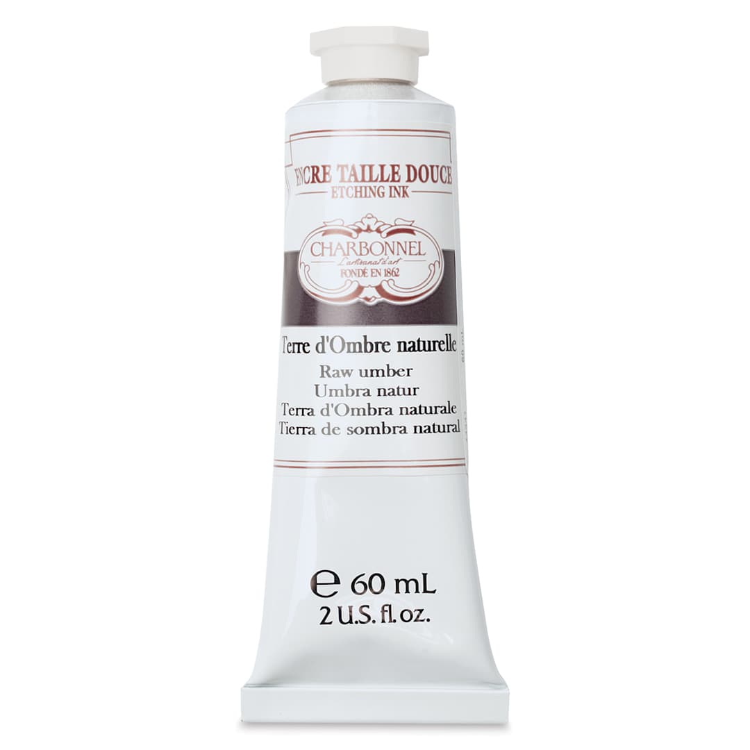 Open in modal - Charbonnel Etching Ink - Raw Umber, 60 ml