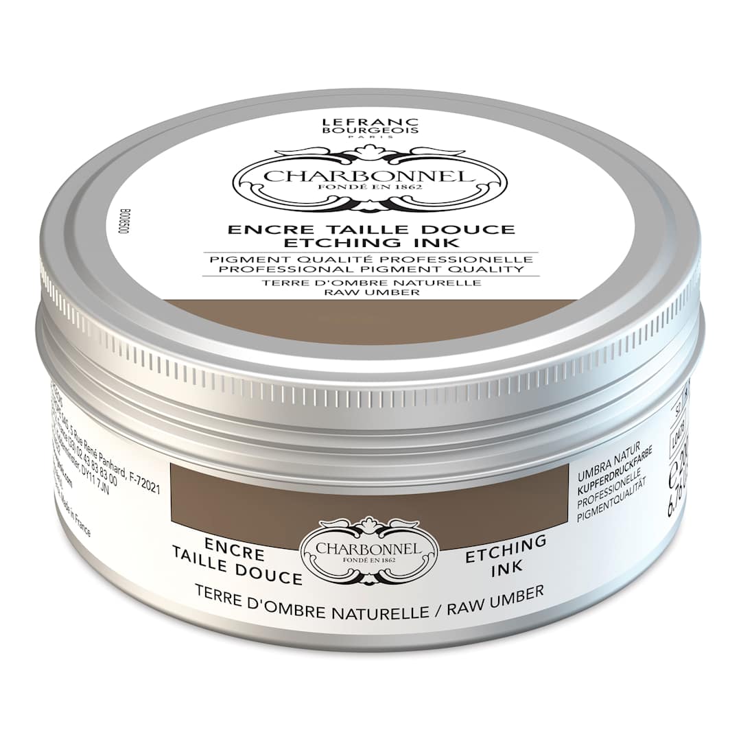 Open in modal - Charbonnel Etching Ink - Raw Umber, 200 ml