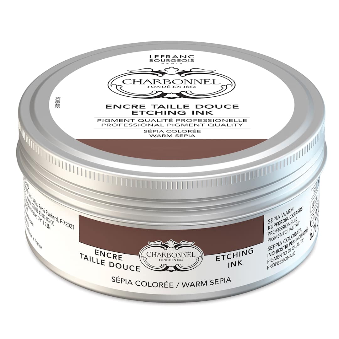 Open in modal - Charbonnel Etching Ink - Colored Sepia, 200 ml