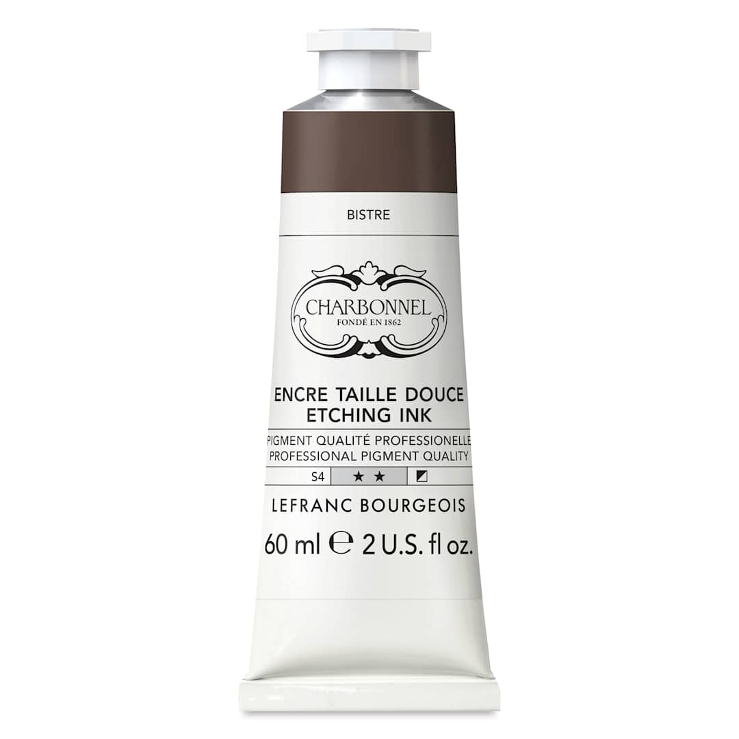 Open in modal - Charbonnel Etching Ink - Basic Bistre, 60 ml