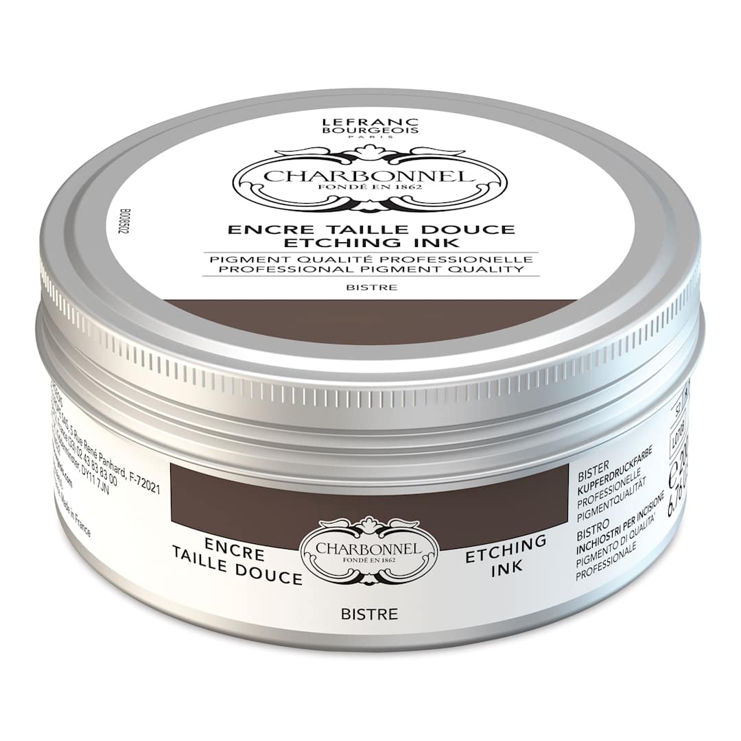 Open in modal - Charbonnel Etching Ink - Basic Bistre, 200 ml