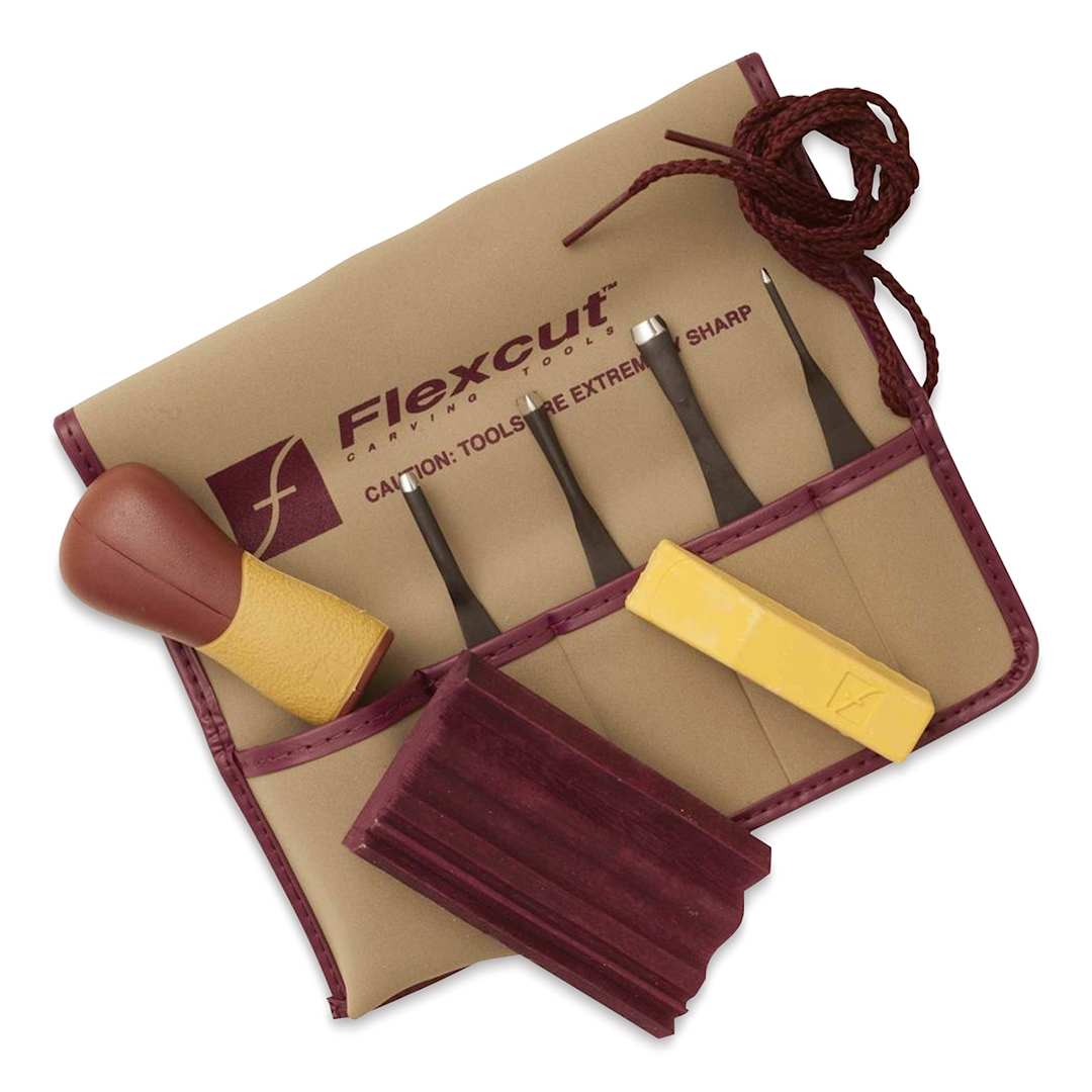 Open in modal - Flexcut Lino and Relief Printmaking Set (Out of packaging)