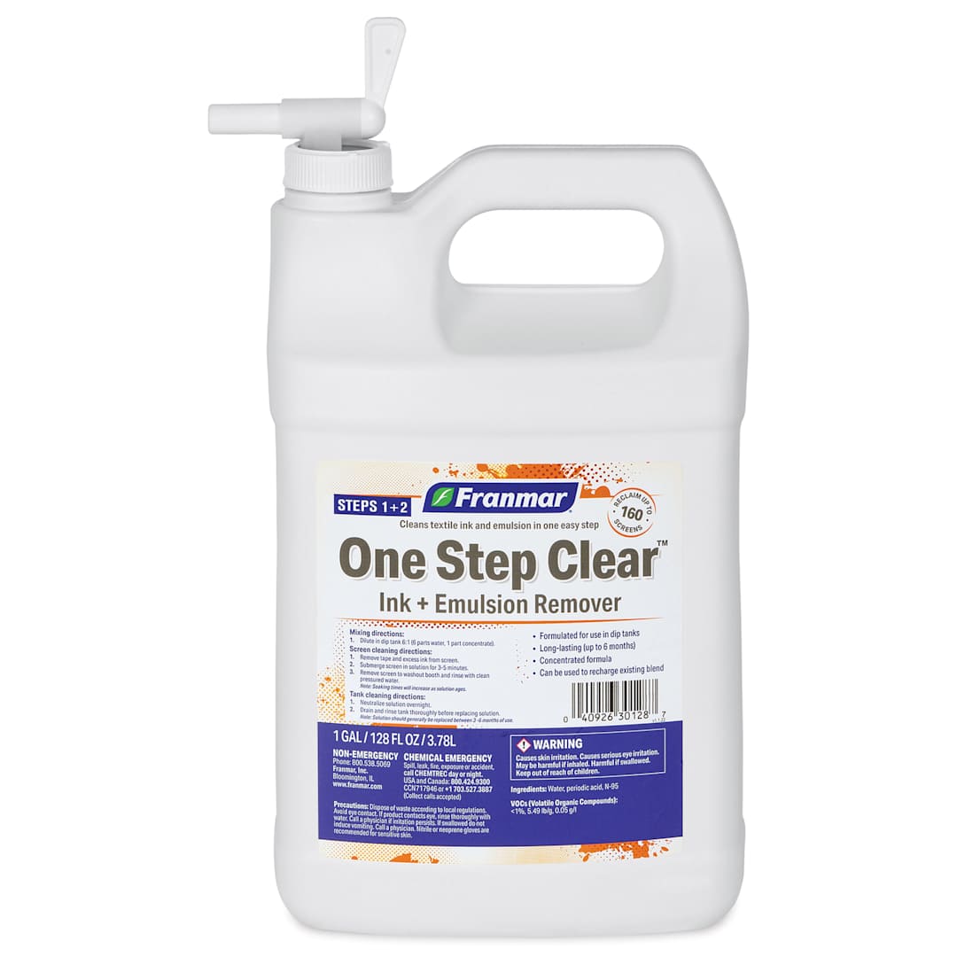 Open in modal - Franmar One Step Clear Ink and Emulsion Remover - Gallon