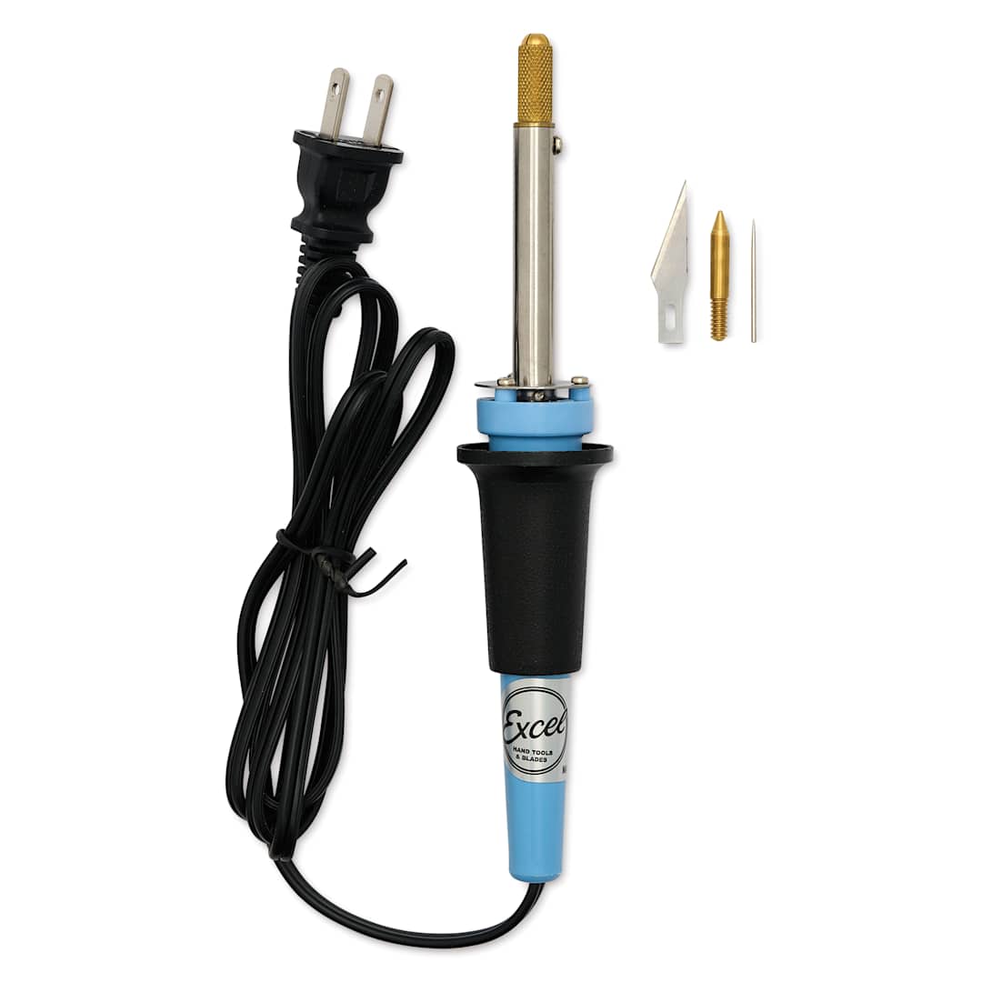 Open in modal -  Excel Blades Soldering Iron Kit with 3 Interchangeable Tips