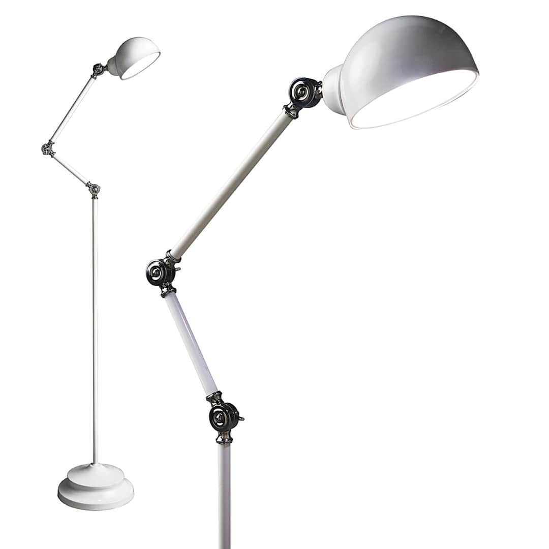 Open in modal - OttLite LED Revive Floor Lamps - 1 shown closeup  and 1 showing full length
