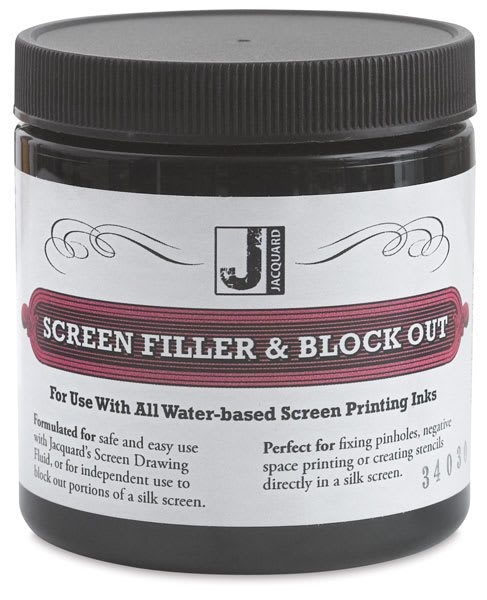 Open in modal - Screen Filler and Block Out - Front of 8 oz Jar