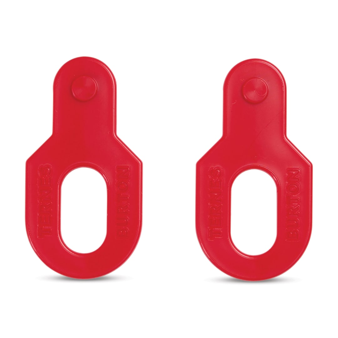 Open in modal - Ternes-Burton Plastic Register Pins - Red, 1/4" x 0.05", Pkg of 2
