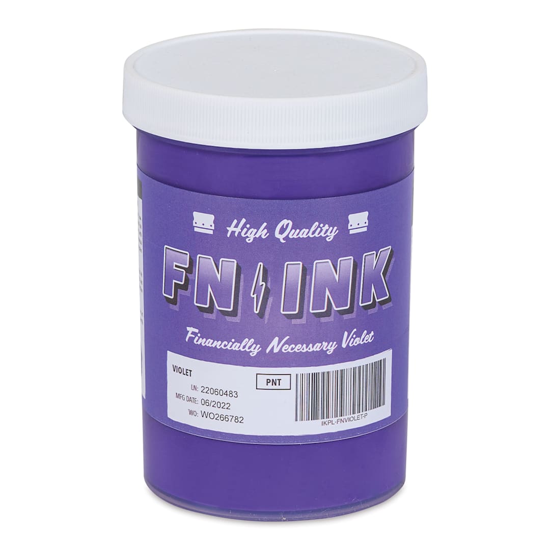 Open in modal - FN Ink Plastisol Screen Printing Ink - Violet, Pint