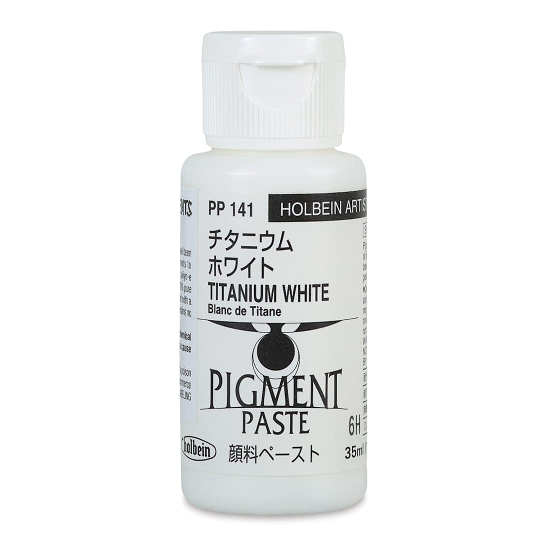 Open in modal - Holbein Tosai Pigment Paste - Titanium White, 35 ml