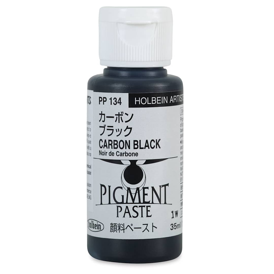 Open in modal - Holbein Tosai Pigment Paste - Carbon Black, 35 ml