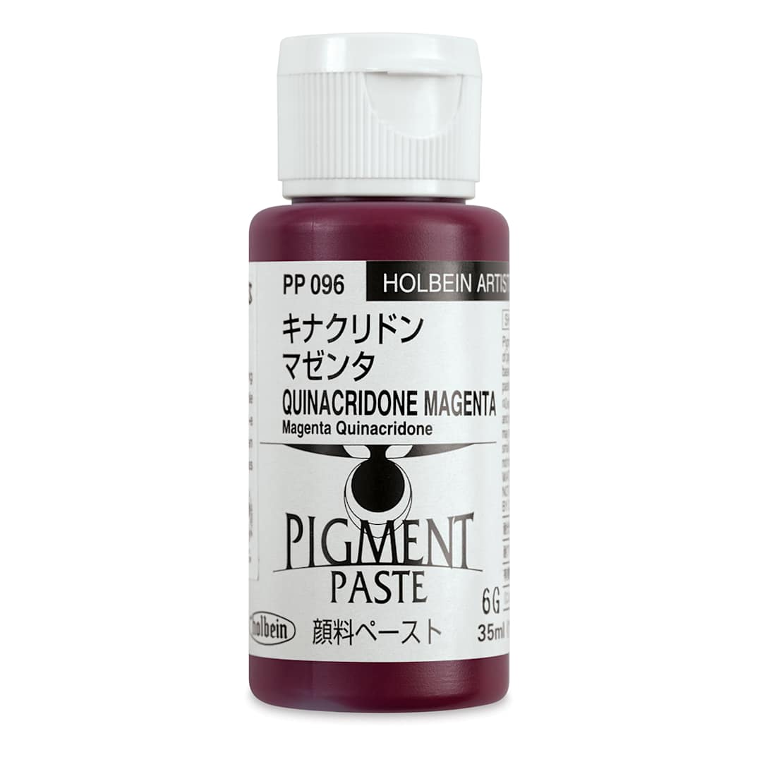 Open in modal - Holbein Tosai Pigment Paste - Quinacridone Magenta, 35 ml