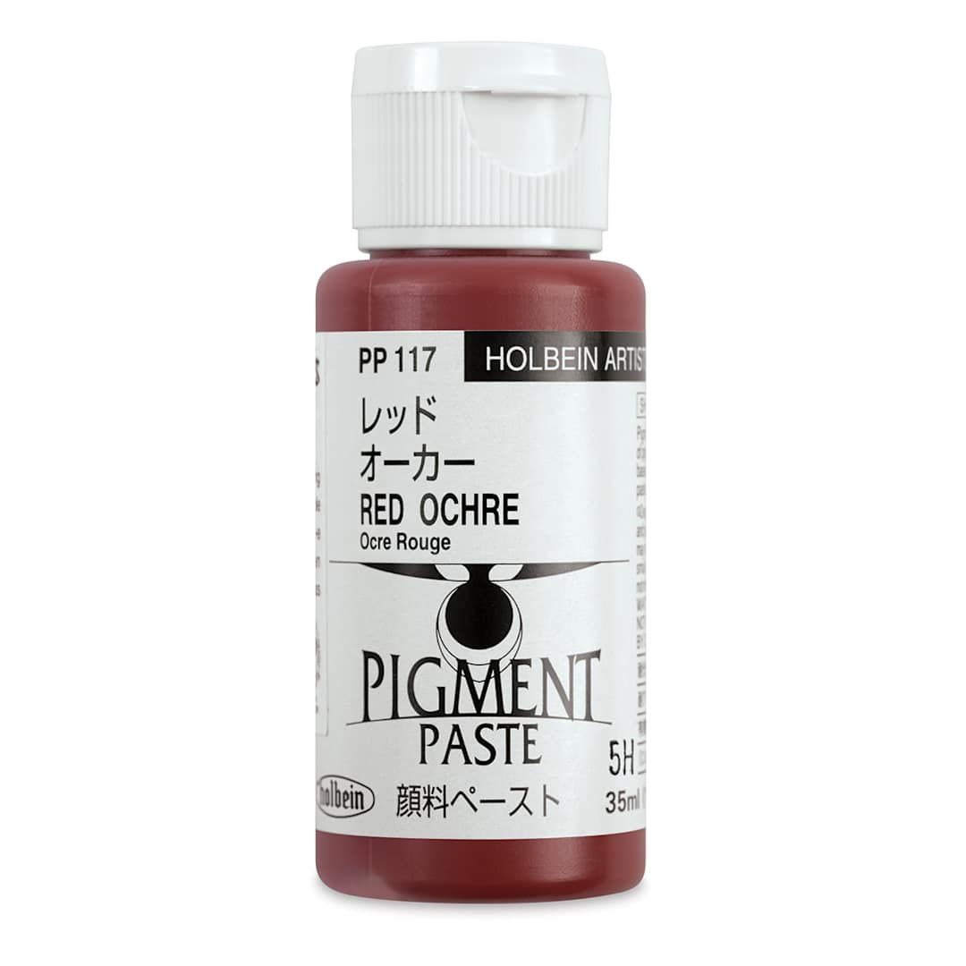 Open in modal - Holbein Tosai Pigment Paste - Red Ochre, 35 ml