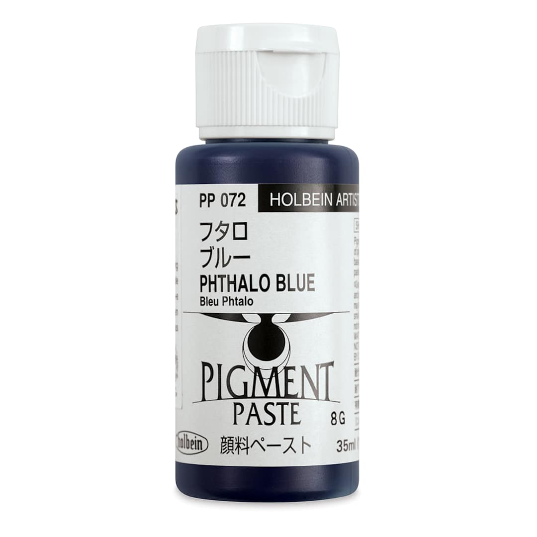 Open in modal - Holbein Tosai Pigment Paste - Phthalo Blue