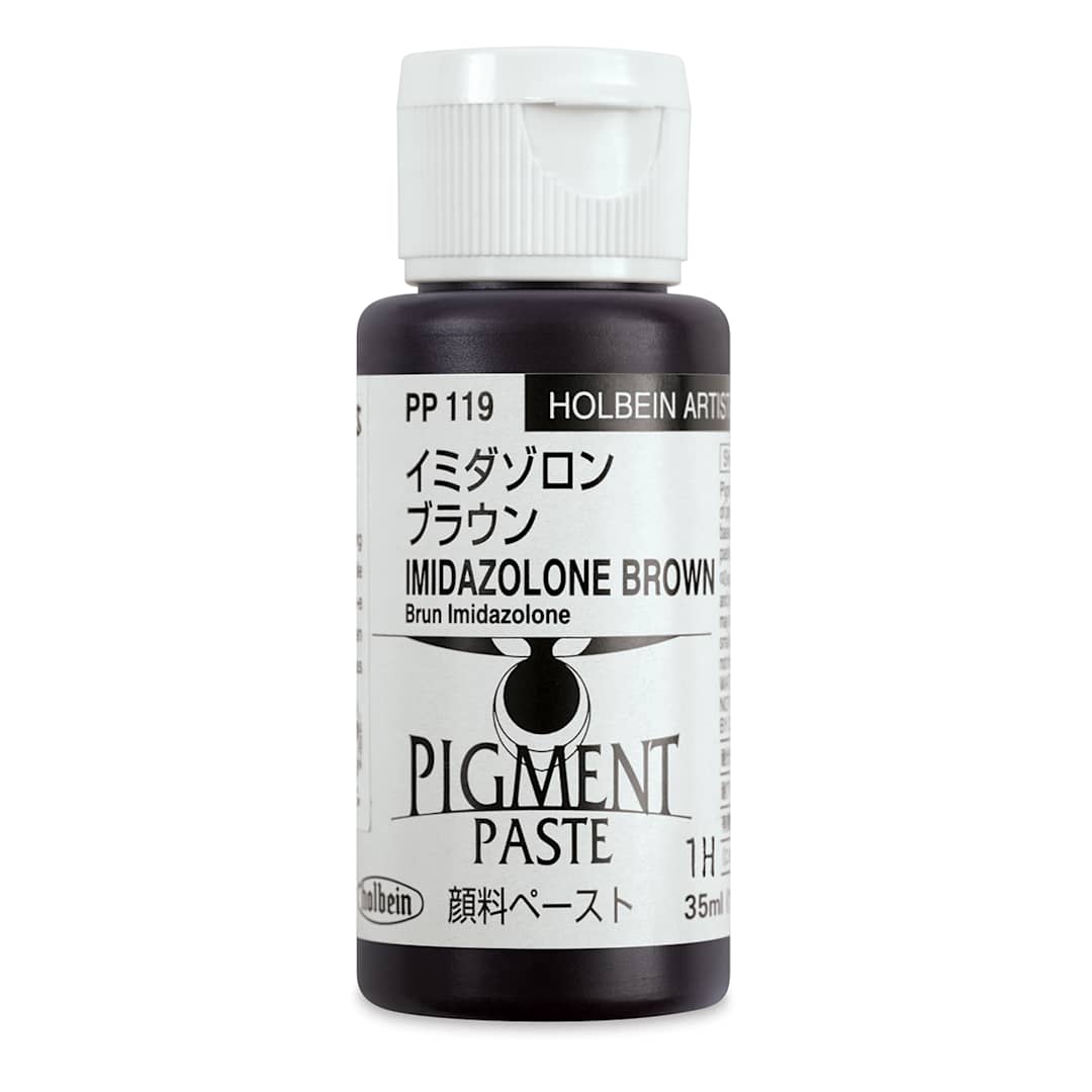 Open in modal - Holbein Tosai Pigment Paste - Imidazolone Brown