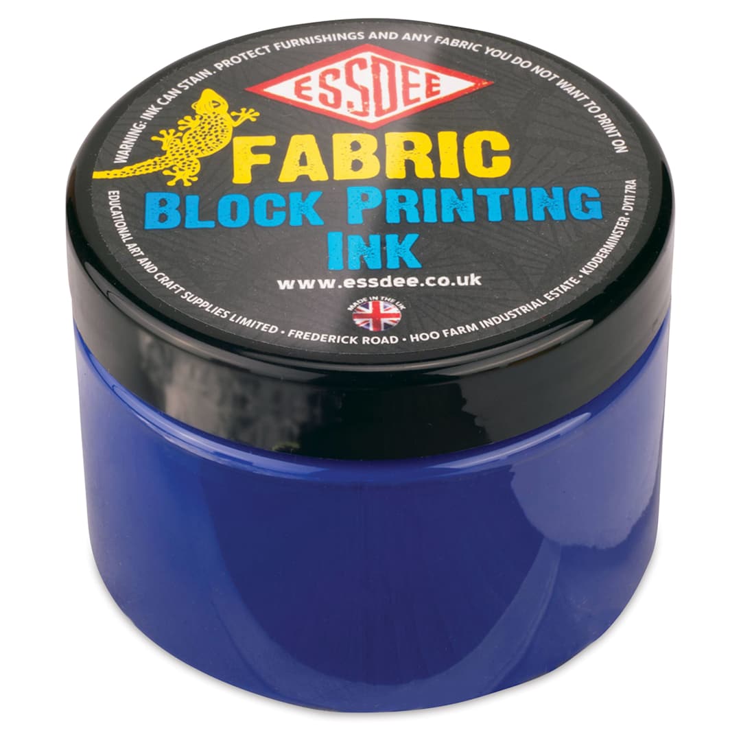 Open in modal - Essdee Fabric Block Printing Inks - Blue, 150 ml