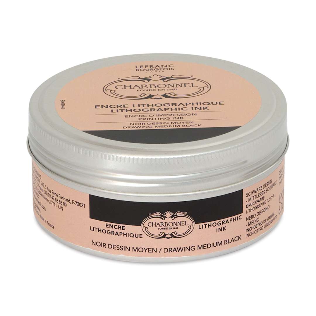 Open in modal - Charbonnel Lithographic Ink - Black Drawing, 200 ml