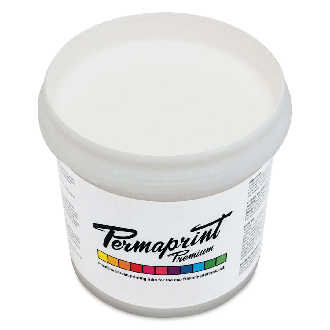 Open in modal - Permaprint Premium Screen Ink - Aquatone White, 1 L