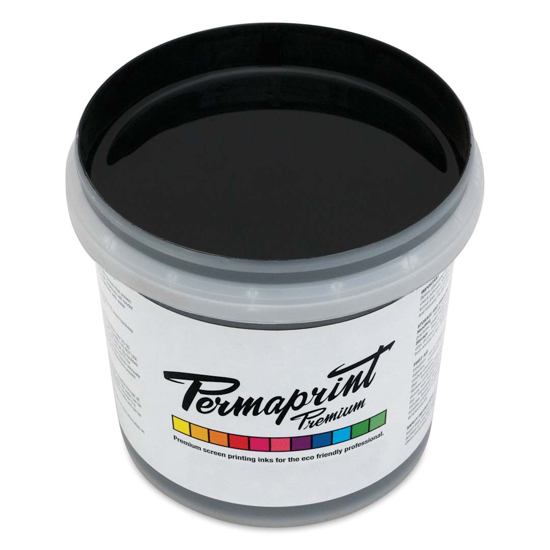 Open in modal - Permaprint Premium Screen Ink - Aquatone Black, 1 L