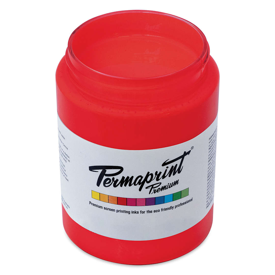 Open in modal - Permaprint Premium Screen Ink - Glow Red, 300 ml